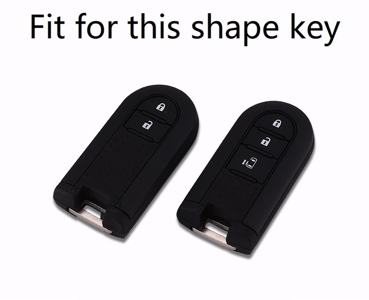 Vỏ Tpu Bảo Vệ Chìa Khóa Thông Minh Chống Sốc Cho Xe Hơi Toyota Rush / Wigo Sự Bảo Vệ