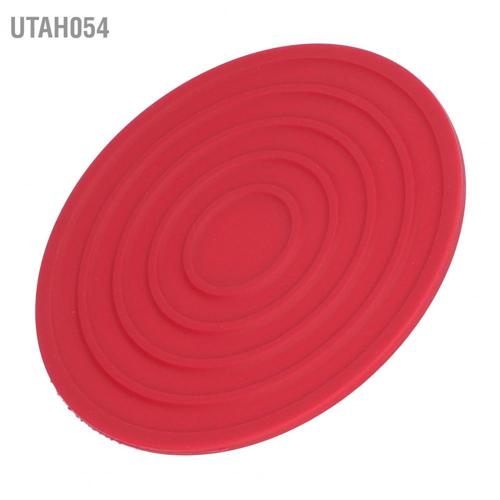 🌈Hàng Sẵn Lót Nồi Silicon Chống Nóng Chịu Nhiệt Lớp silicone chịu nhiệt Thiết kế dày tròn Placemat cho nhà bếp