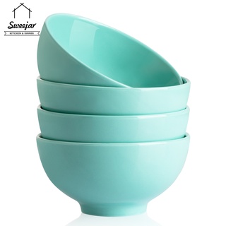 4 chén gốm SWEEJAR chịu nhiệt cao an toàn trong lò nướng