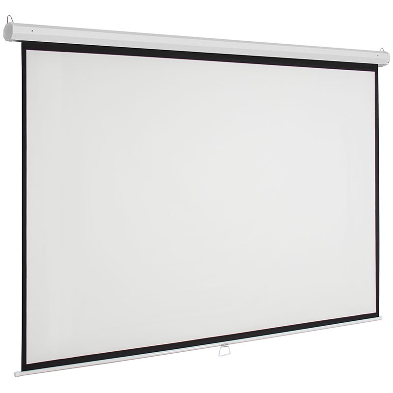 Màn chiếu treo tường kéo tay Beecube Regent 1m8 x 1m8