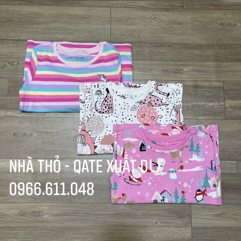 ÁO PHÔNG DÀI TAY XUẤT XỊN MÀU HỒNG BÉ GÁI ĐỦ SIZE