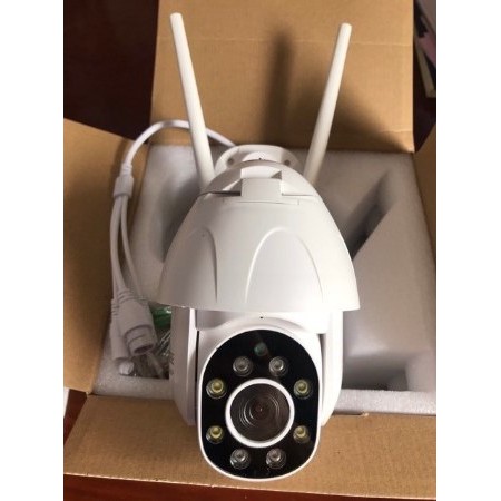 CAMERA WIFI YOOSEE 10 Mắt 3.0Mpx ,siêu nét,chống nước,360 độ, cảnh báo chuyển động,có màu ban đêm,