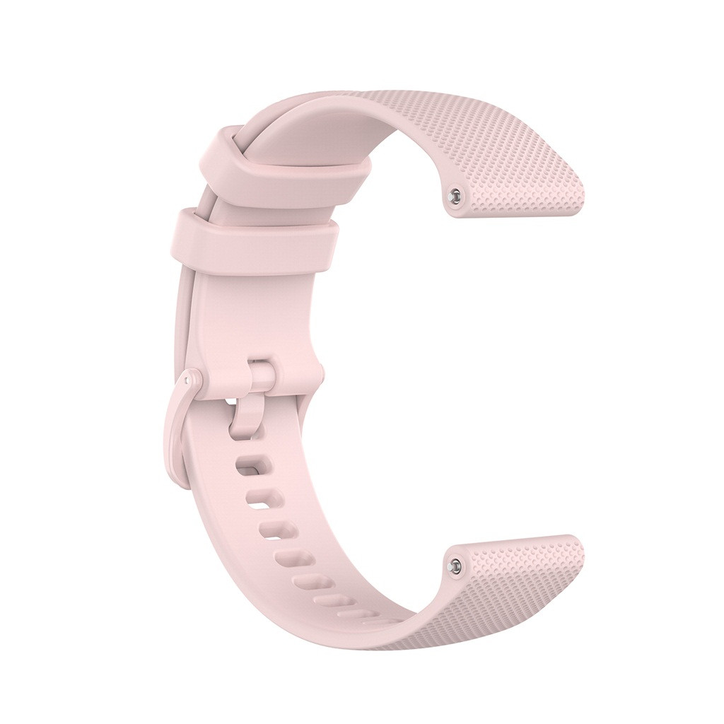 20mm Silicone Watch Band Strap for Garmin Venu Sq / Vivoactive 3 / Forerunner 645 245 Music