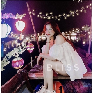 Bliss Shop - áo trễ vai