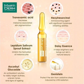 (Tách lẻ) Serum MartiDerm Pigment Zero DSP Bright