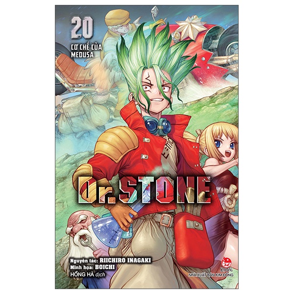 Truyện - Dr Stone Tập 1,2,3, 7,8,9 Nxb Kim Đồng