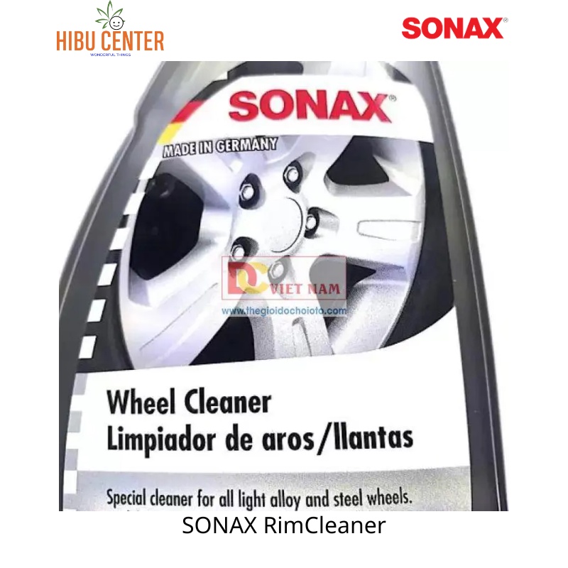Dung Dịch Rửa Mâm Ô tô SONAX Rim Cleaner 500ml 429200
