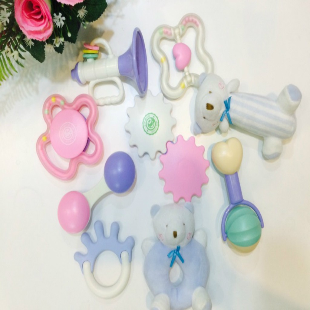 [Mã TOYDEC hoàn 20K xu đơn 50K] [CAO CẤP] SET đồ chơi xúc xắc phát triển giác quan cho trẻ sơ sinh Gorygeo Baby Hàn Quốc