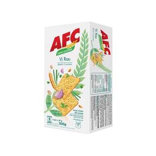 Bánh cracker vị rau afc dinh dưỡng