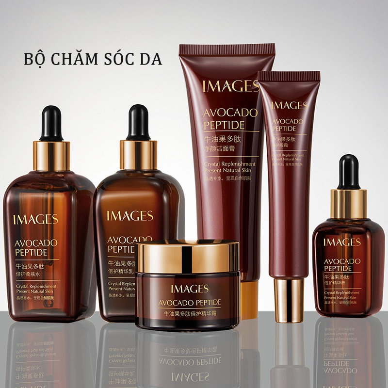 Combo bộ dưỡng da 5 món đơn giản và nhẹ nhàng (sữa rửa mặt + kem dưỡng + kem dưỡng ẩm + toner + kem mắt) URBIMAT5