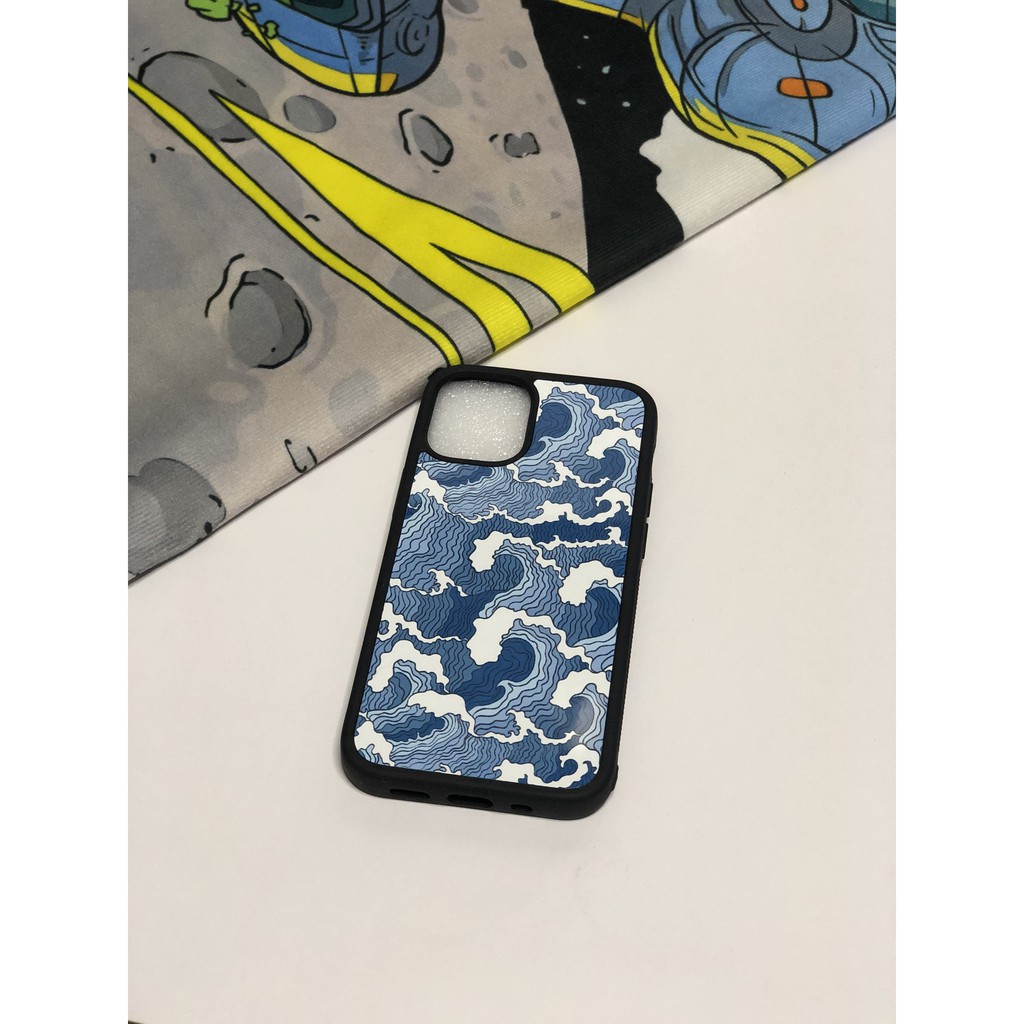 Ốp lưng cao cấp THINKCASE IPHONE Blue Wave con sóng xanh