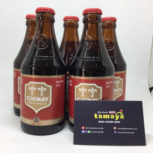 Bia Chimay đỏ chai 330ml - 7%