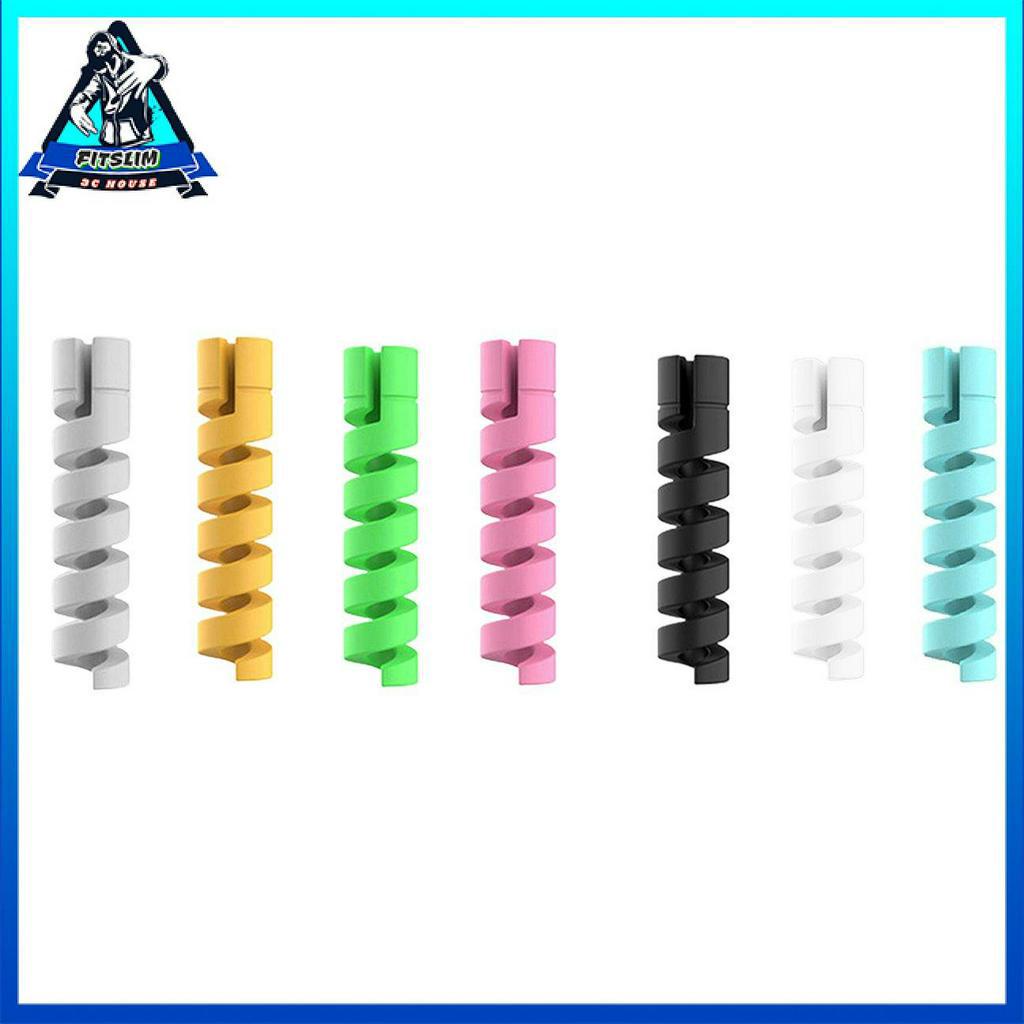 Dây quấn bảo vệ dây cáp sạc điện thoại dạng xoắn ốc thích hợp cho Iphone