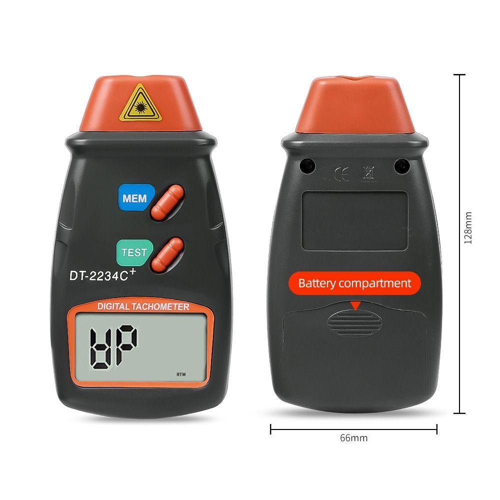 LONTIME Máy Đo Tốc Độ Động Cơ Laser Kỹ Thuật Số Mới