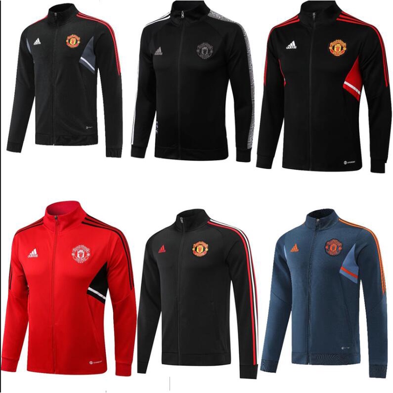 Áo Khoác Bóng Đá Dài Tay Đội manchester united mu ronaldo 22 / 23 size s-Xl