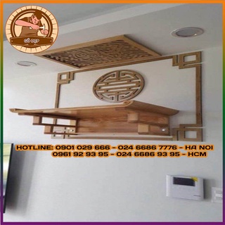 Bàn thờ phật -100% gỗ sồi tự nhiên