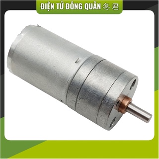Động cơ giảm tốc ga25 370 12v - 12rpm / 35rpm / 60rpm / 130rpm / 280rpm / 620rpm / 1360 vòng/phút
