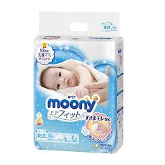 Bỉm Moony Newborn 90 (thanh lý nghỉ bán)