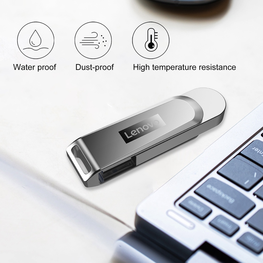 USB LENOVO X3 3.1 Chống Nước  32GB 64GB 128GB | BigBuy360 - bigbuy360.vn