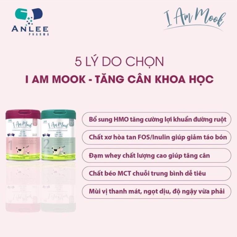 [TẶNG KÈM QUÀ] Sữa I AM MOOK SỐ 1 Lon 850g (Cho Bé Từ 0-12 Tháng Tuổi)