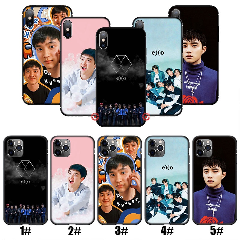 Ốp điện thoại silicon mềm hình EXO Doh Kyungsoo 30YTR cho iPhone 12 13 Pro Max Mini XS Max X