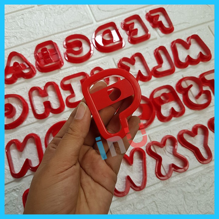 HCM - Bộ khuôn cutter 16 chữ số và phép tính, khuôn số làm fondant trang trí bánh