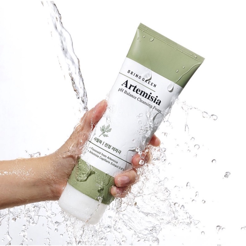 Sữa rửa mặt ngải cứu Bring Green Artemisia PH Balance cleansing foam 200ml