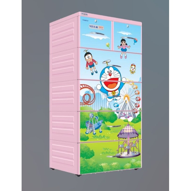 [ Giảm giá 12% ] Tủ Doremon Việt thành 5 tầng cao cấp giá rẻ nhất TPHCM