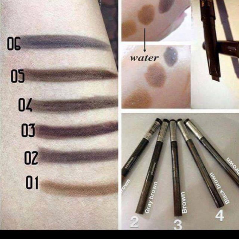 Chì Kẻ Mày 2 Đầu The Face Shop Designing Eyebrow Pencil