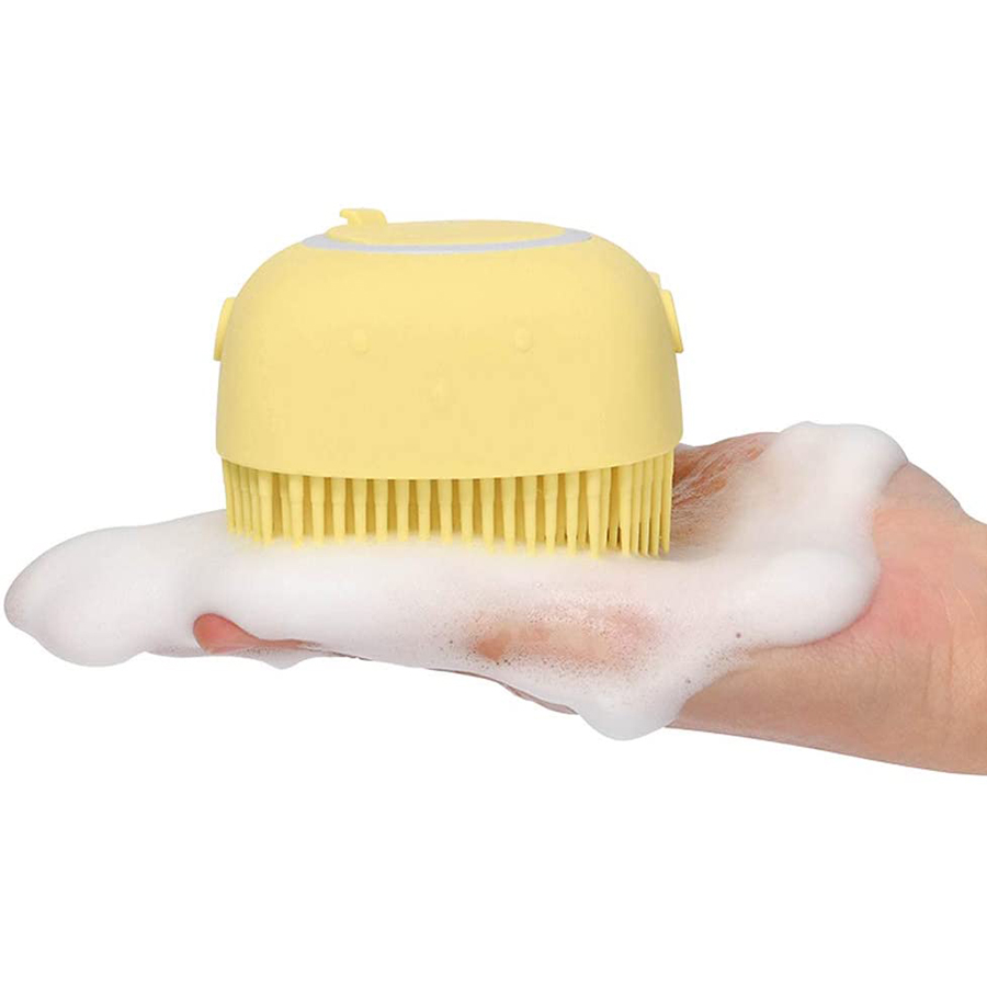 Bàn Chải Tắm Bằng Silicon Mềm Tiện Dụng