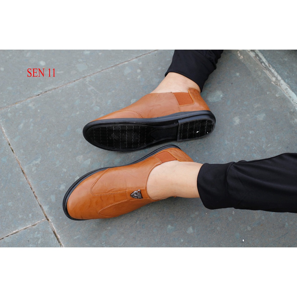 S11 giày da bò nam cao cấp bảo hành 12 tháng cam kết gia thật 100%