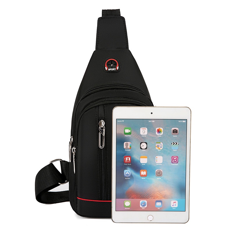 Túi đeo chéo vai vải oxford chống nước mới cho nam