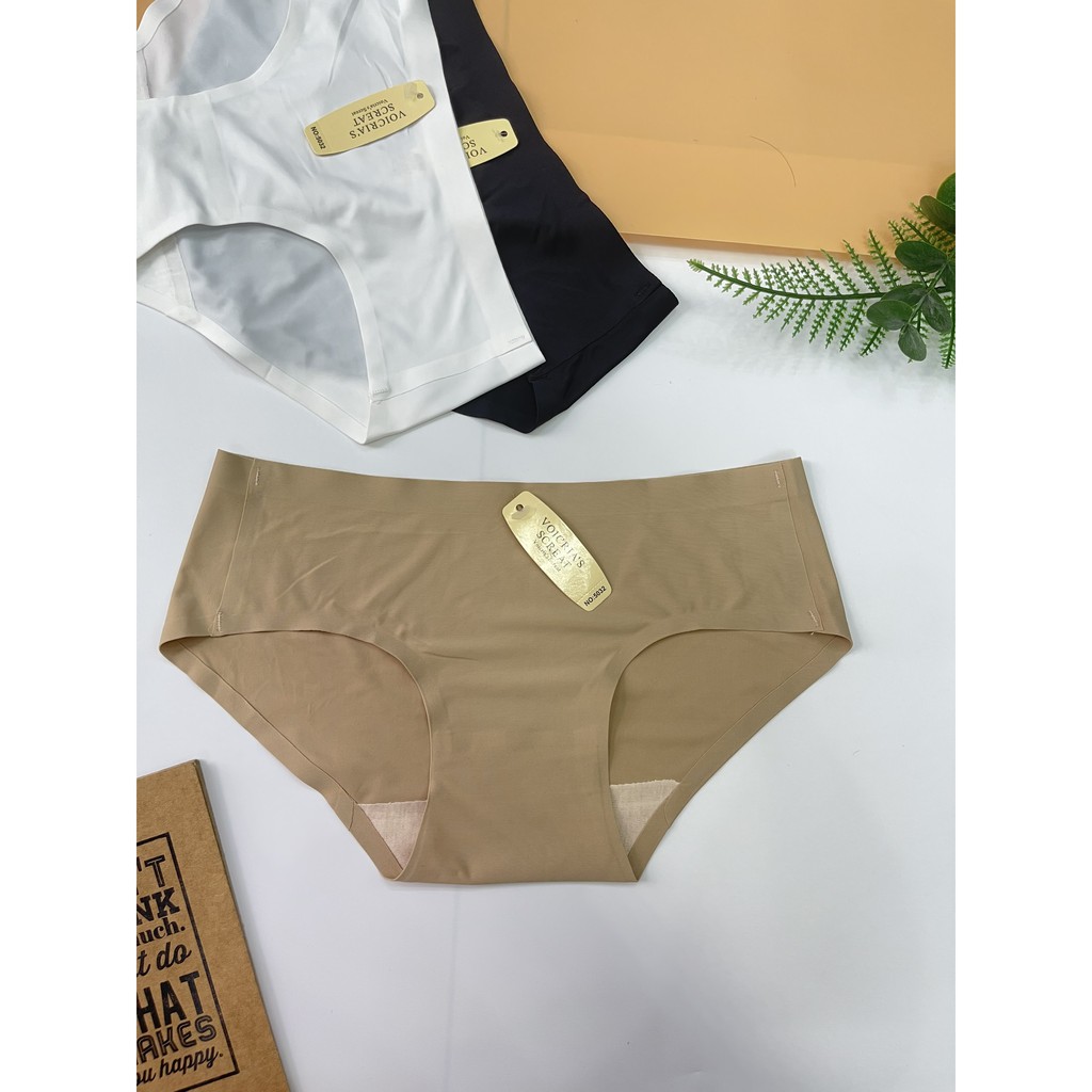 Quần lót nữ su trơn đủ màu, quần xì siêu mỏng, mát mẻ thoải mái Leblurshop