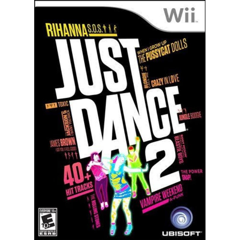 Băng Cassette Nintendo Wii Just Dance 2 Chất Lượng Cao