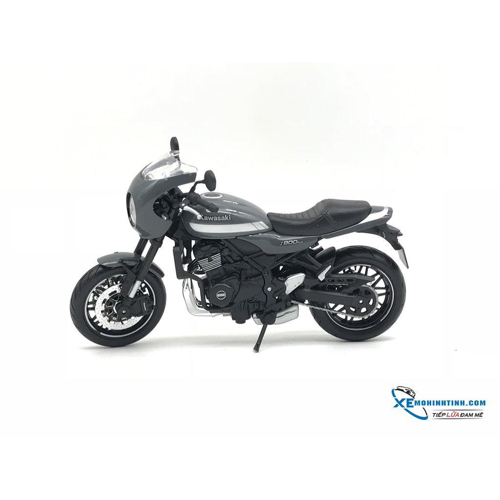 Xe Mô Hình Kawasaki Z900RS cafe 1:12 Maisto ( Xám )