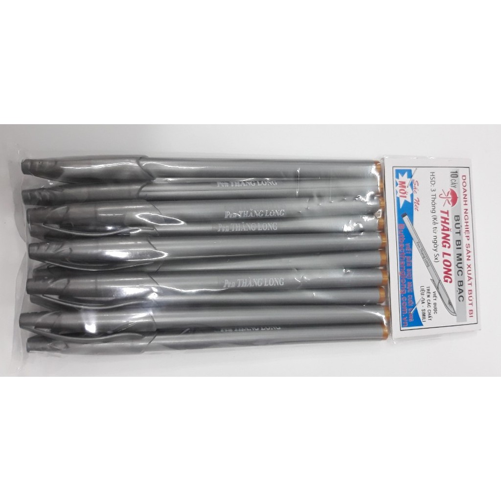 Bút bạc Thăng Long viết lên vải, da, simili, giấy... Silver Ink Point Pen