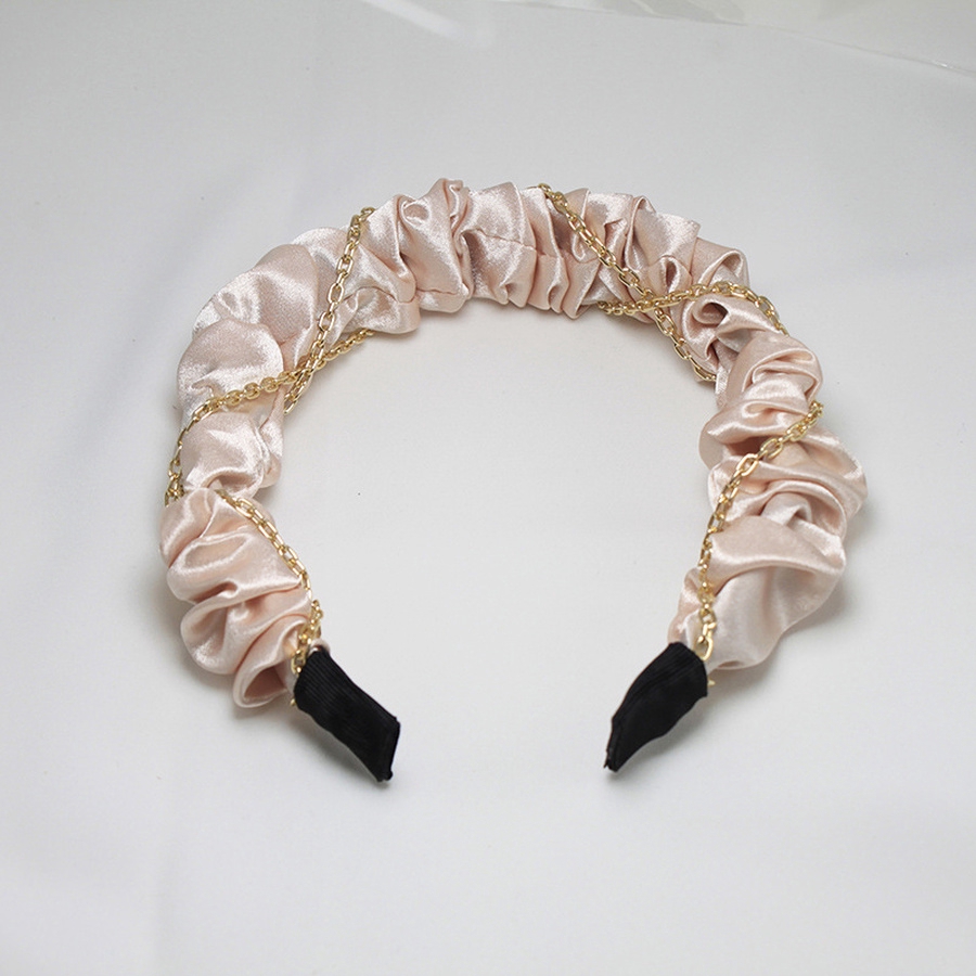 Băng đô đội đầu chất vải satin chống trượt thời trang cho nữ