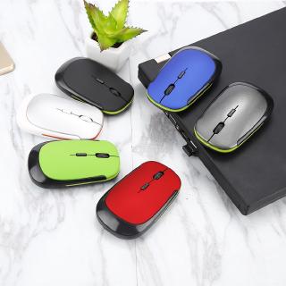 Ultra-thin Portable Wireless Mouse Cordless Mice Adjustable Sensitivity Mouse HT❣