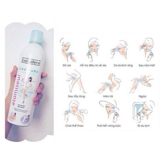 Xịt khoáng Evo Pháp 150ml | BigBuy360 - bigbuy360.vn