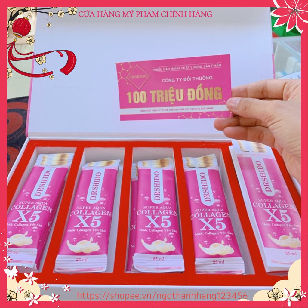 Combo 02 Hộp Collagen X5 CHÍNH HÃNG (14 gói/hộp) | Thế Giới Skin Care