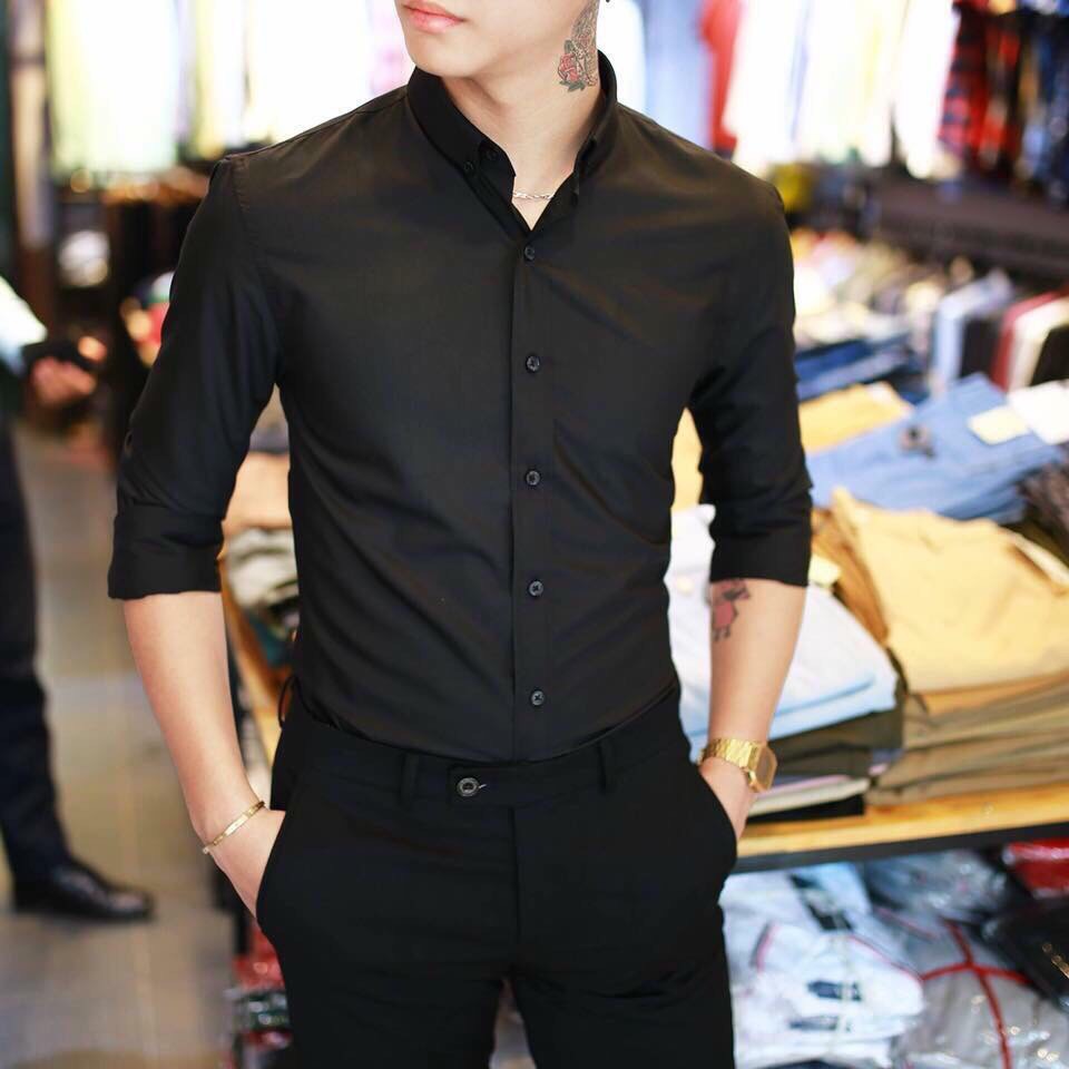 🌟HCM🌟🌺FREESHIP 99K🌺️⚡ Hot Hot Sale Áo Sơ Mi Nam A53⚡ <--- Linh Store Vivian2000