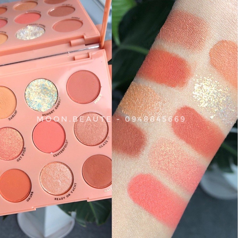 Phấn mắt Colourpop Baby got Peach 9 ô tông hồng cực đẹp