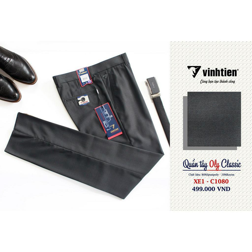 Quần Tây 0Ly Trơn Classic 499 Vĩnh Tiến - Nhiều Màu