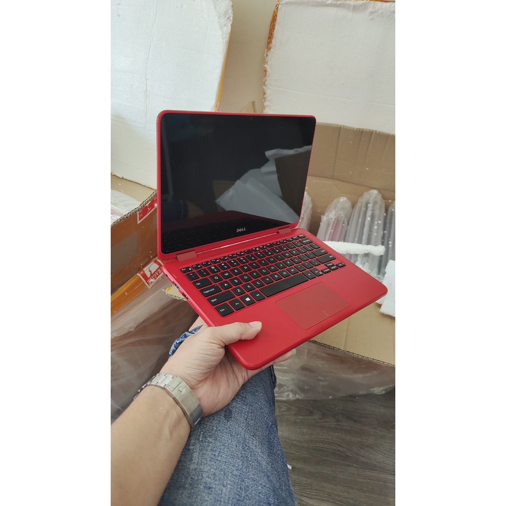 Laptop văn phòng Dell P25T AMD A6 9220e ram 4g ssd 64gb + 500gb hdd