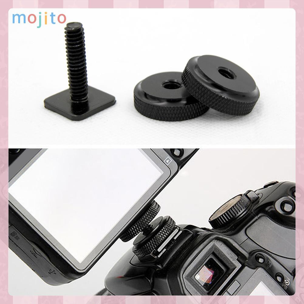 MOJITO Pro 1/4&quot;-20 Tripod Mount Screw to Flash Camera Hot Cold Shoe Adapter