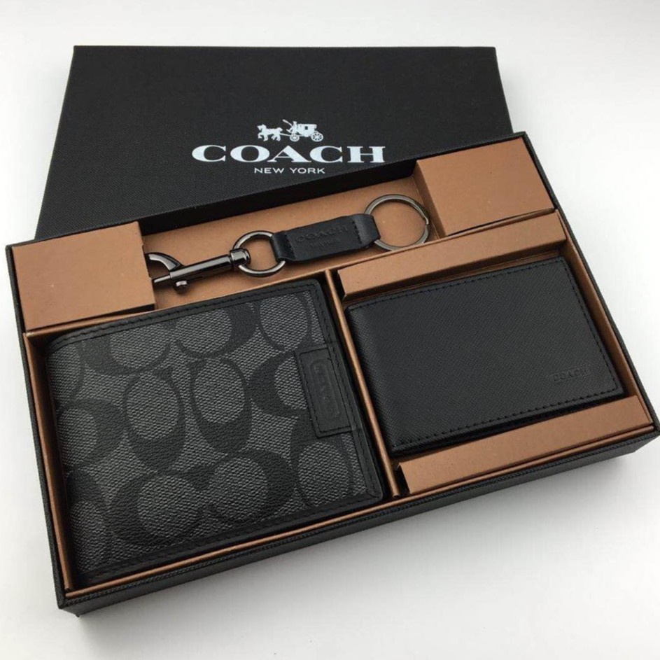 Ví ngắn Coach sang trọng cho nam F74736