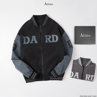  Áo khoác gió bomber nam DARD ATINO trẻ trung vải gió phối tay áo AG2.8041 