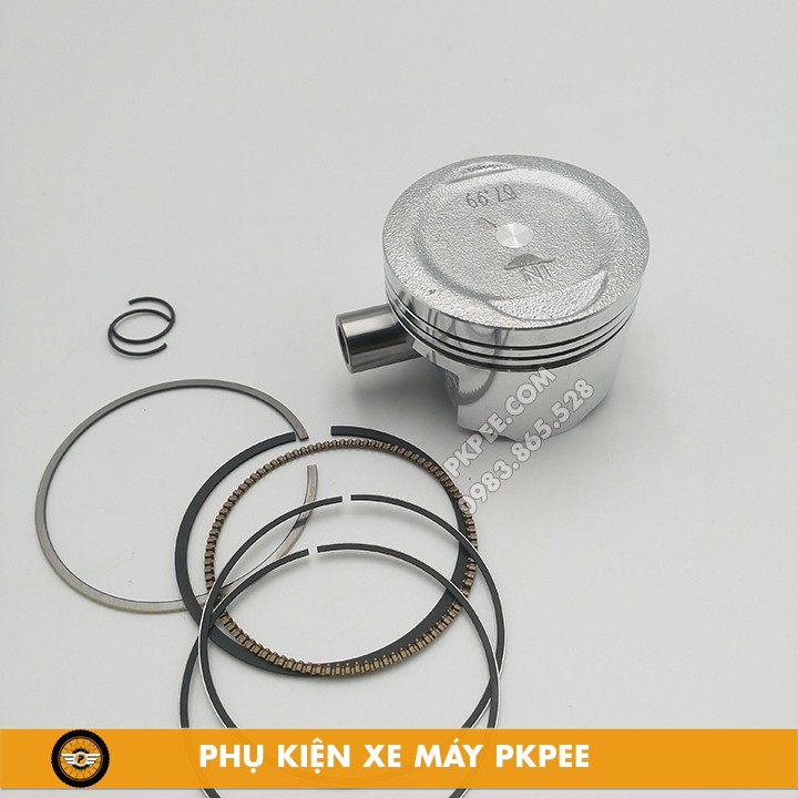 Trái Piston Đúc 58mm Đầu Cao Vario 125-150