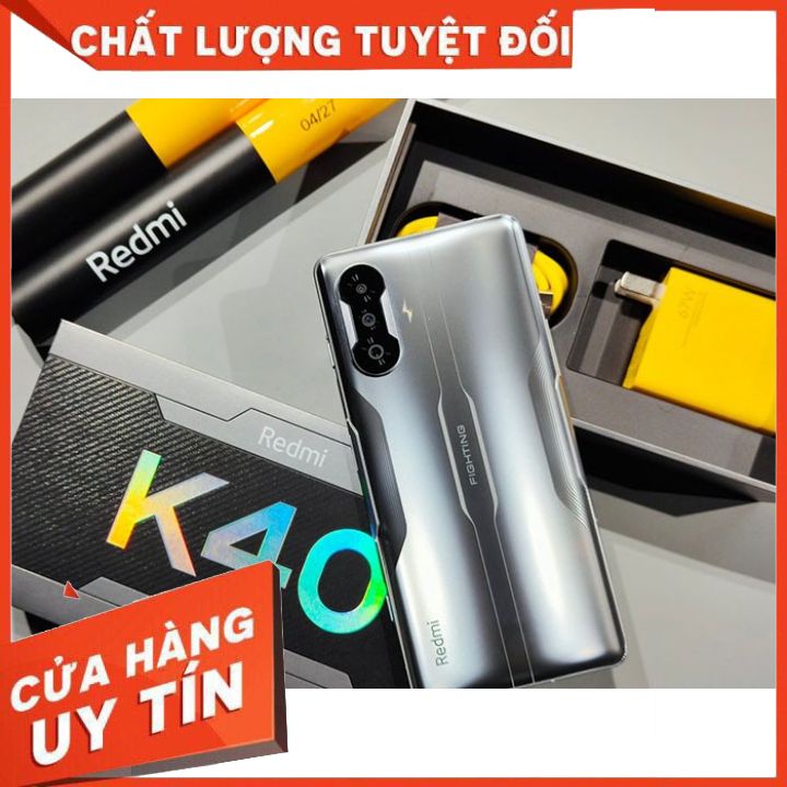 Điện thoại Xiaomi Redmi K40 Gaming Edition 12G/256G Nguyên Seal + Đập Hộp Mới 100%