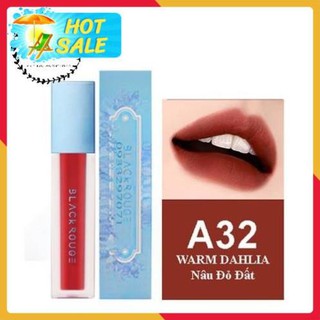 🎁SALE 50%🎁 Son Blackrouge ver6  A32 - Son Kem Lì - nâu đất trendy tone ấm